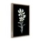 Stupell Industries Tall Floral Stems Framed Floater Canvas Wall Art Design by Leeza Hernandez